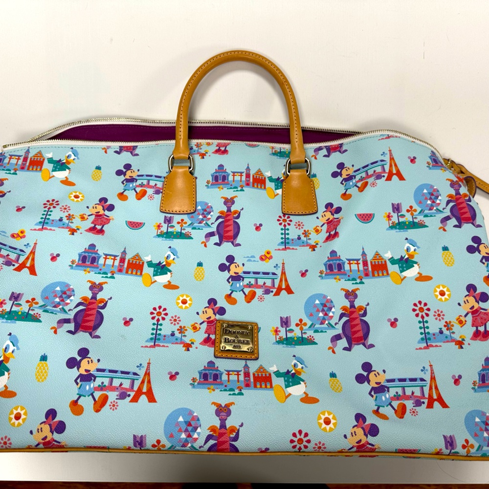 Disney Flower and Garden Disney Travel Bag